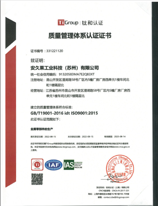 Certificate ISO-2