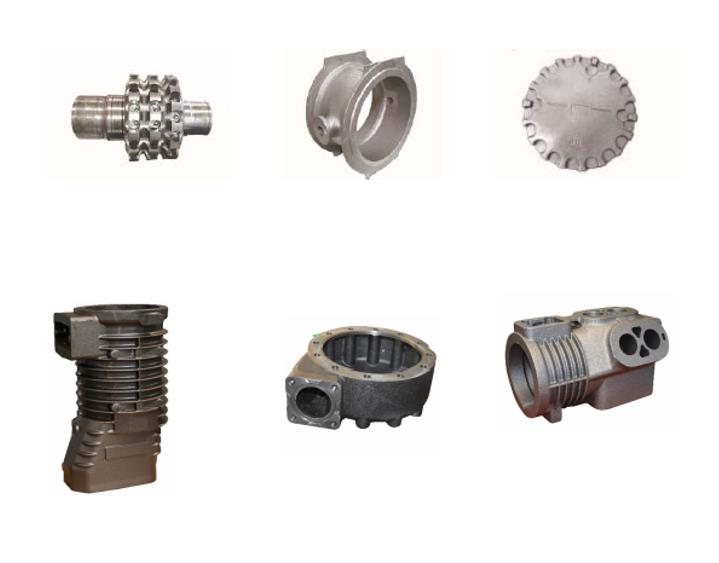 Compressor and motor parts