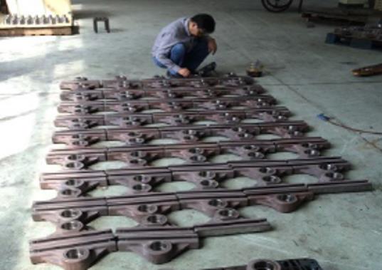 Iron casting bearing house