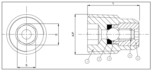 check valve specification