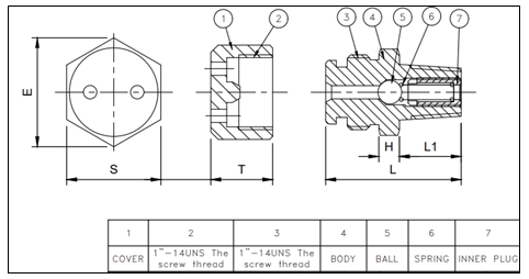 grease fittings specification